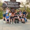 Groepsfoto Sequoia Park